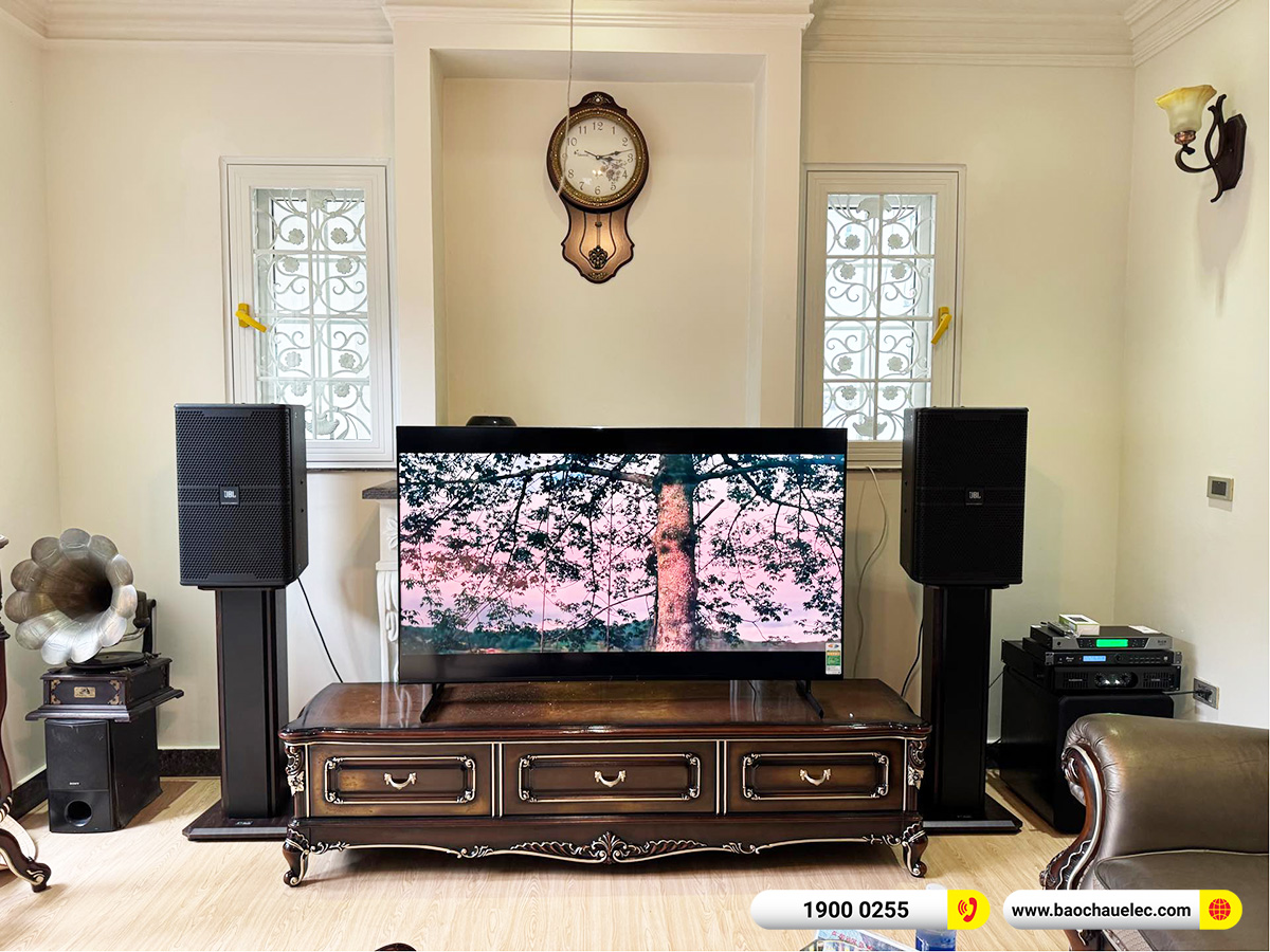 Lắp đặt dàn karaoke JBL gần 66tr cho anh Lương tại Hà Nội 
