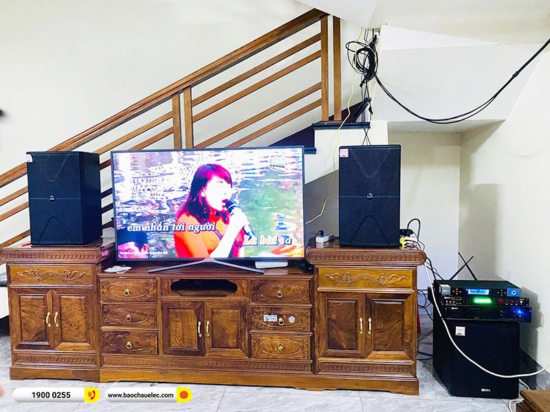 Lắp đặt dàn karaoke Alto hơn 38tr cho anh Quang tại Thái Nguyên (Alto AT2000II, VM620A, BPR-5600, BJ-W25AV, BJ-U500)