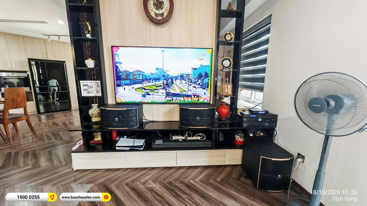 Lắp đặt dàn karaoke JBL hơn 62tr cho anh Thắng tại Hà Nội 
