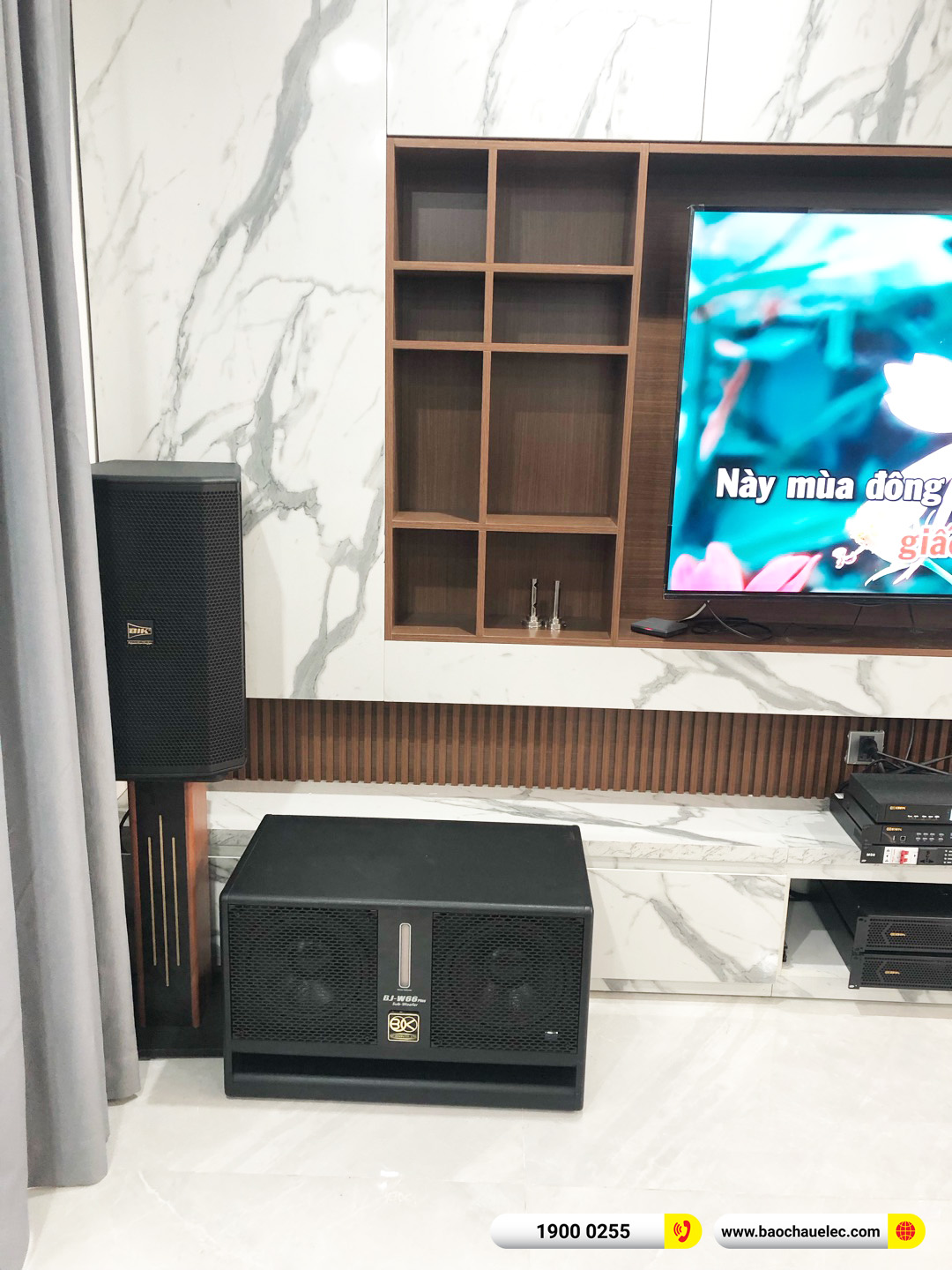 Lắp đặt dàn karaoke BIK hơn 59tr cho anh Thành tại Hà Nội