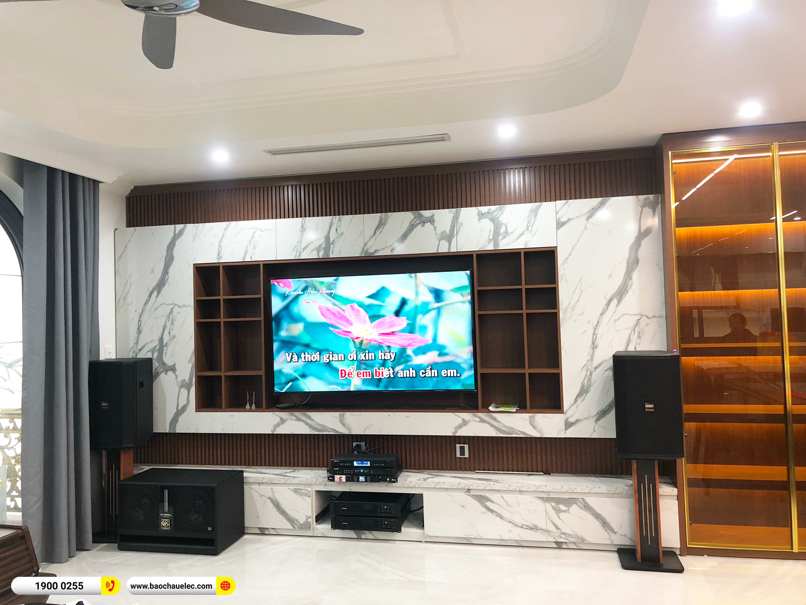 Lắp đặt dàn karaoke BIK hơn 59tr cho anh Thành tại Hà Nội