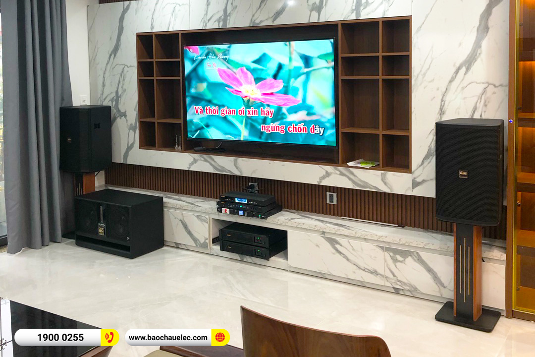 Lắp đặt dàn karaoke BIK hơn 59tr cho anh Thành tại Hà Nội