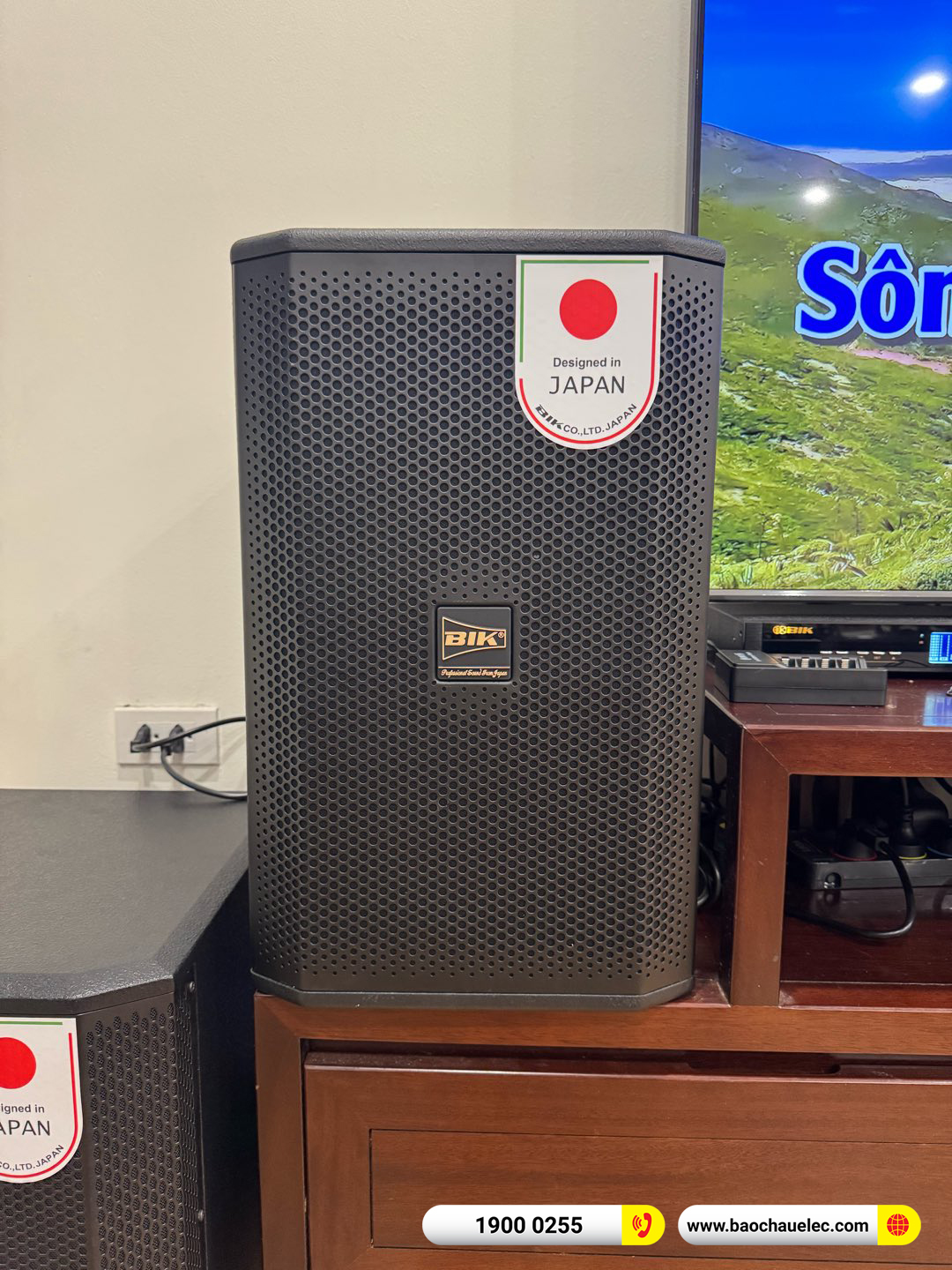 Lắp đặt dàn karaoke BIK hơn 42tr cho anh Trung tại Hà Nội