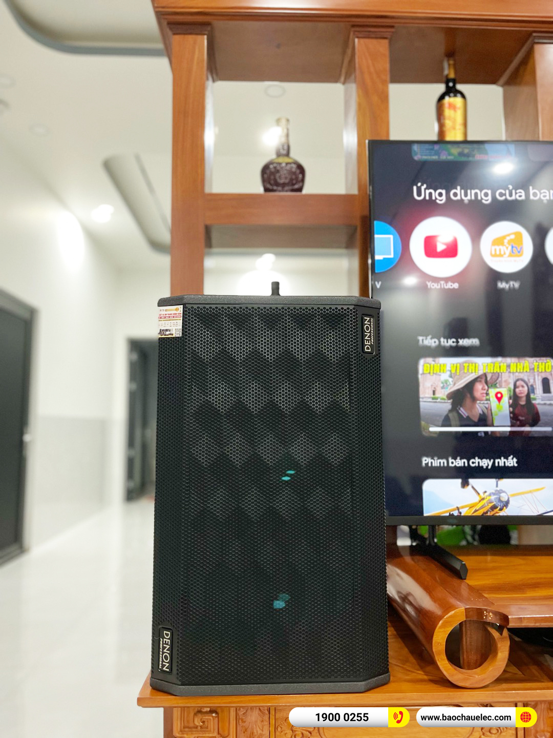 Lắp đặt dàn karaoke Denon hơn 33tr cho anh Tuấn tại Đồng Nai 
