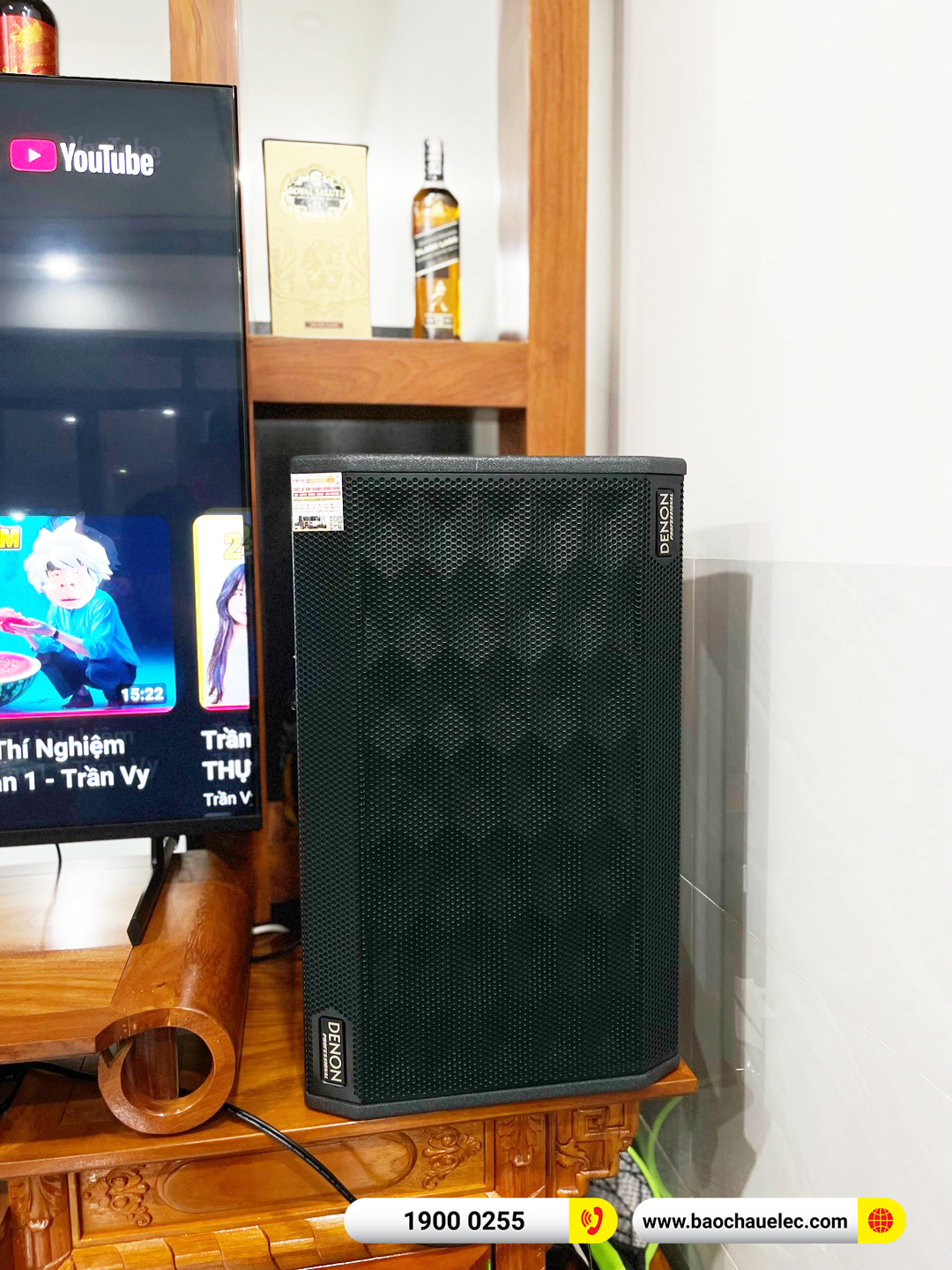 Lắp đặt dàn karaoke Denon hơn 33tr cho anh Tuấn tại Đồng Nai 