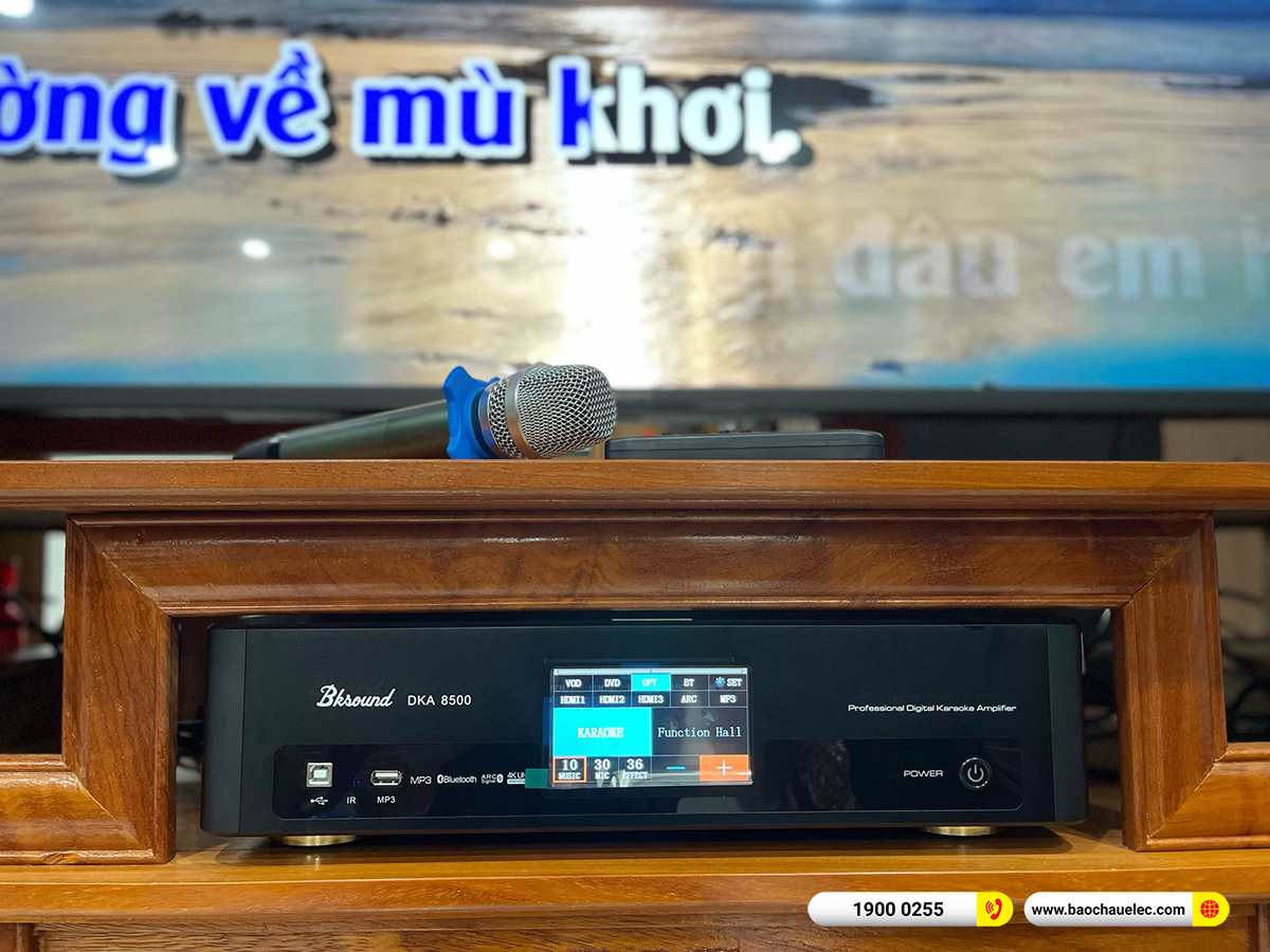 Lắp đặt dàn karaoke Denon hơn 33tr cho anh Tuấn tại Đồng Nai 