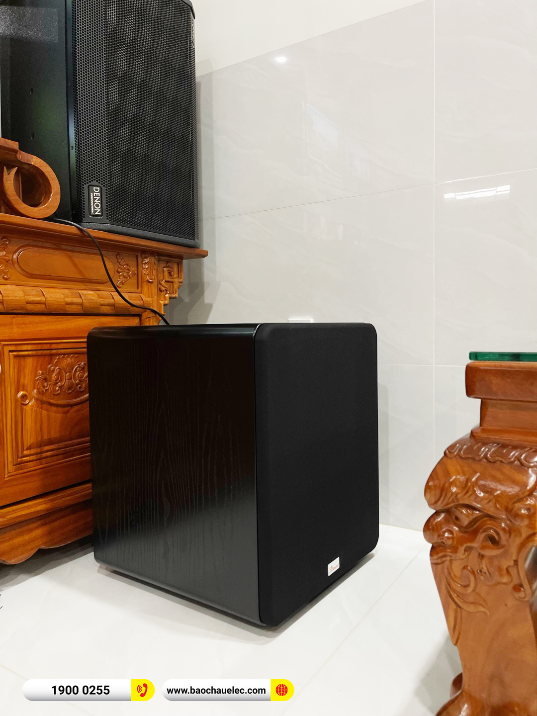 Lắp đặt dàn karaoke Denon hơn 33tr cho anh Tuấn tại Đồng Nai 