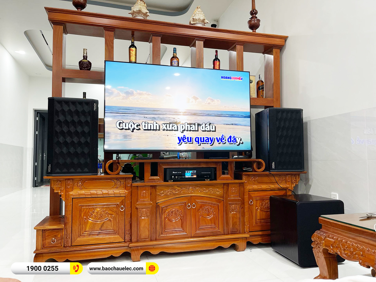 Lắp đặt dàn karaoke Denon hơn 33tr cho anh Tuấn tại Đồng Nai 