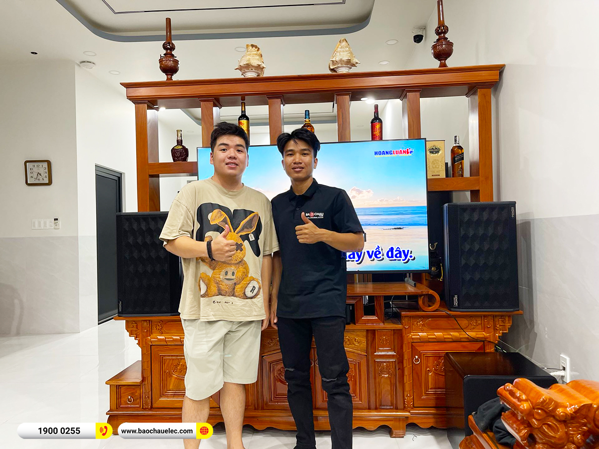 Lắp đặt dàn karaoke Denon hơn 33tr cho anh Tuấn tại Đồng Nai 