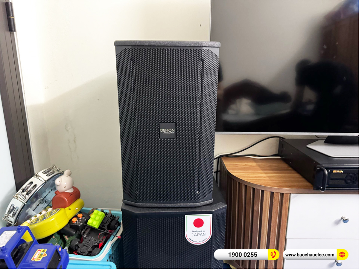 Lắp đặt dàn karaoke Denon hơn 44tr cho anh Tuấn tại Hà Nội