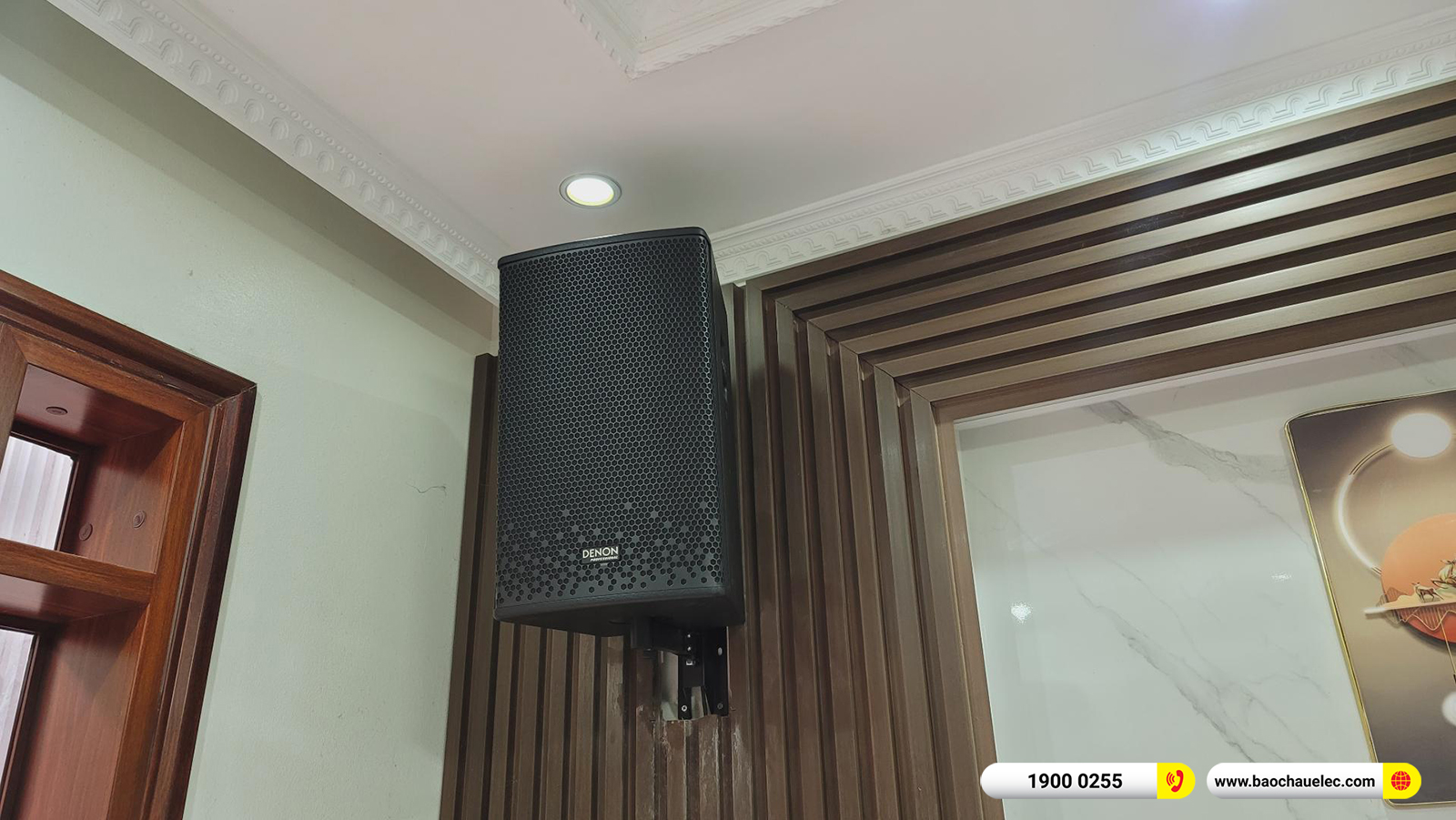 Lắp đặt dàn karaoke Denon gần 28tr cho anh Tuấn tại Hà Nội