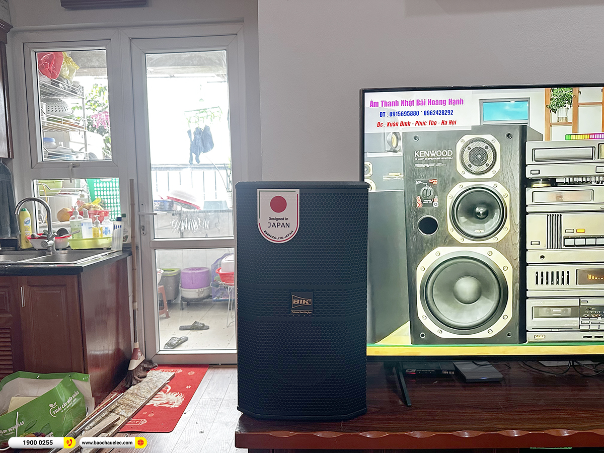 Lắp đặt d&agrave;n karaoke BIK hơn 35tr cho anh Qu&acirc;n tại H&agrave; Nội 