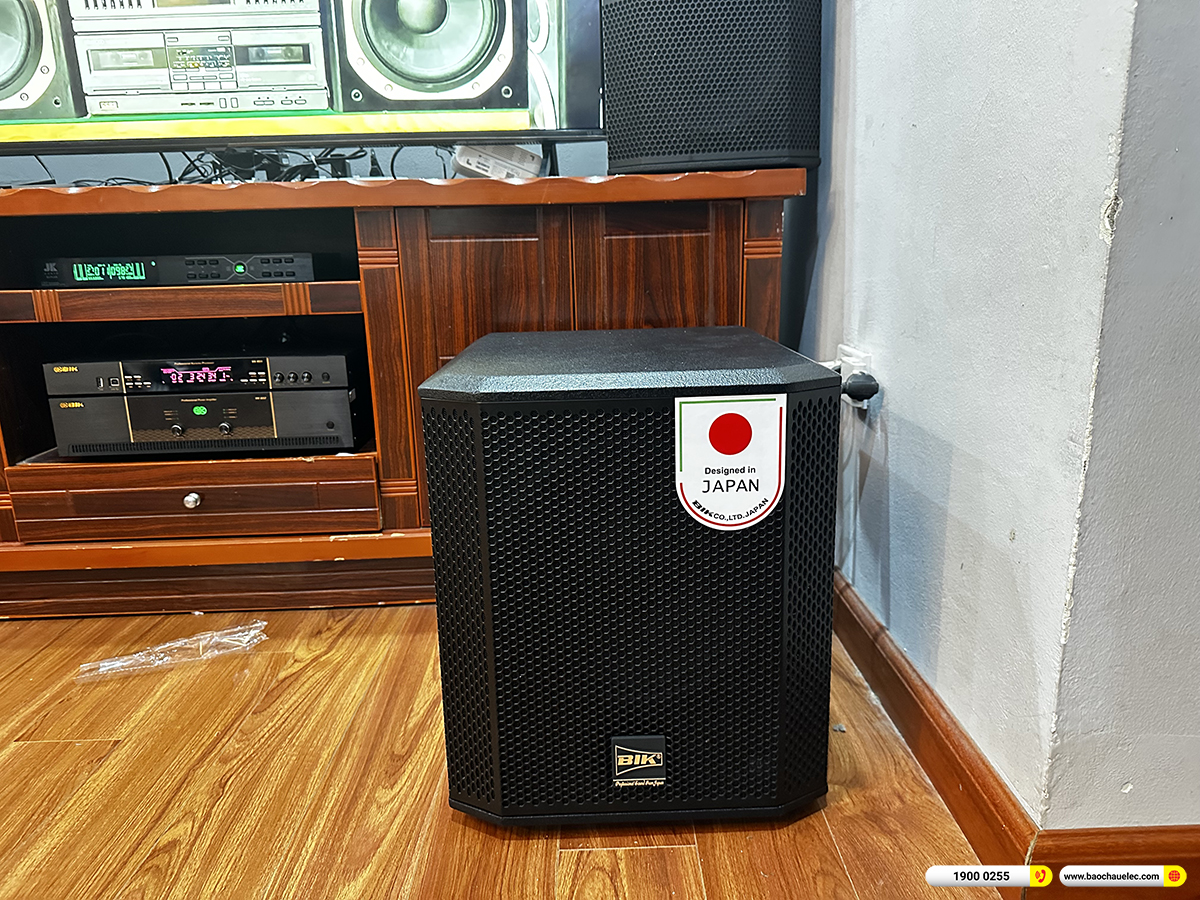 Lắp đặt d&agrave;n karaoke BIK hơn 35tr cho anh Qu&acirc;n tại H&agrave; Nội 