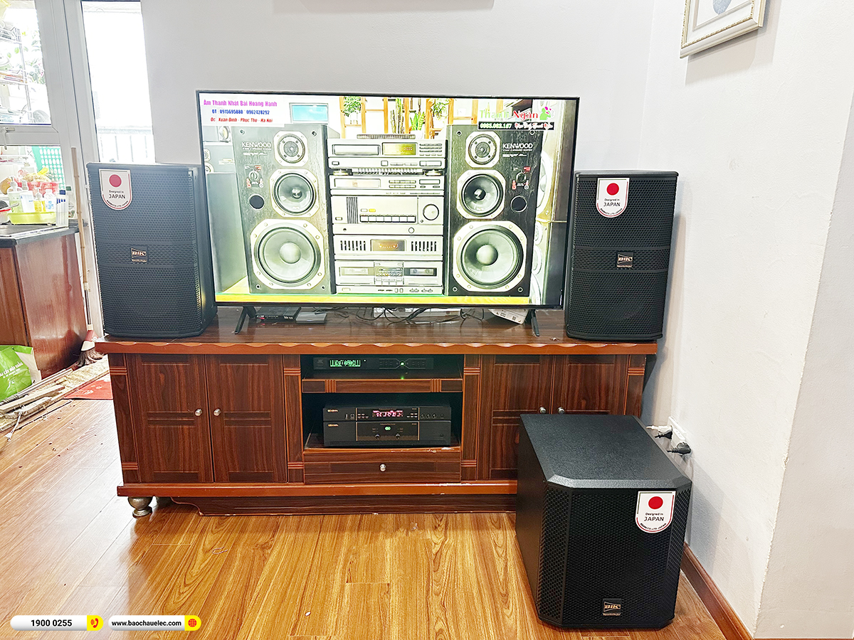Lắp đặt d&agrave;n karaoke BIK hơn 35tr cho anh Qu&acirc;n tại H&agrave; Nội 