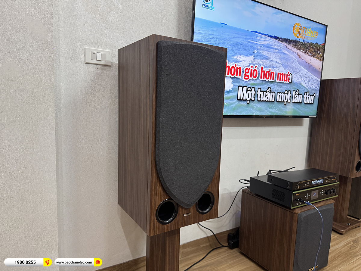 Lắp đặt d&agrave;n karaoke, nghe nhạc BIK gần 30tr cho chị H&agrave; tại H&agrave; Nội