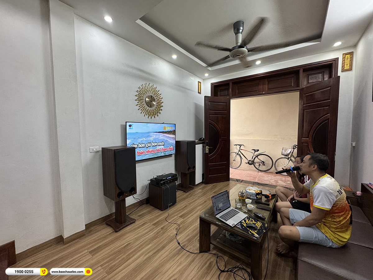 Lắp đặt d&agrave;n karaoke, nghe nhạc BIK gần 30tr cho chị H&agrave; tại H&agrave; Nội