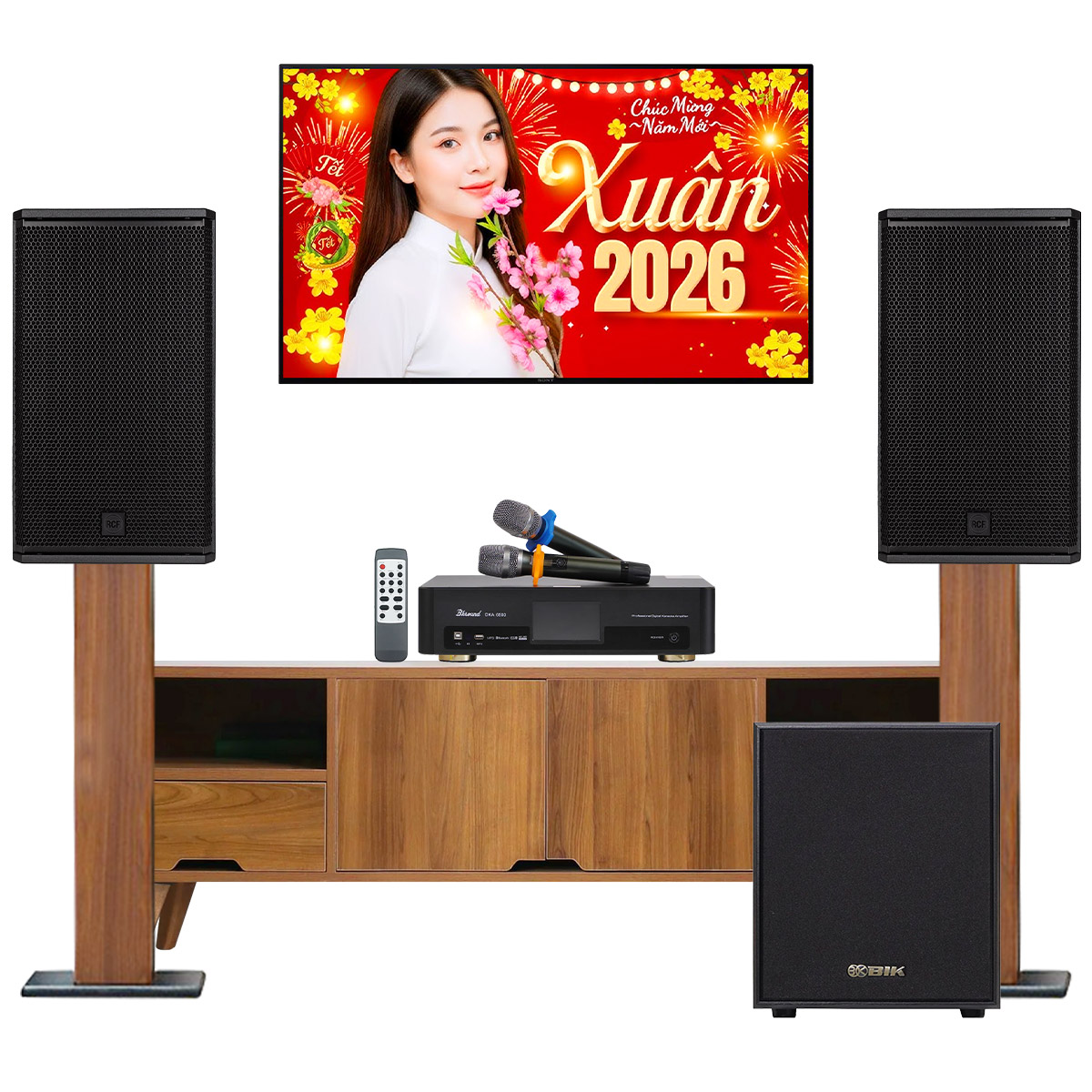 D&agrave;n karaoke cao cấp RCF X-MAX 04