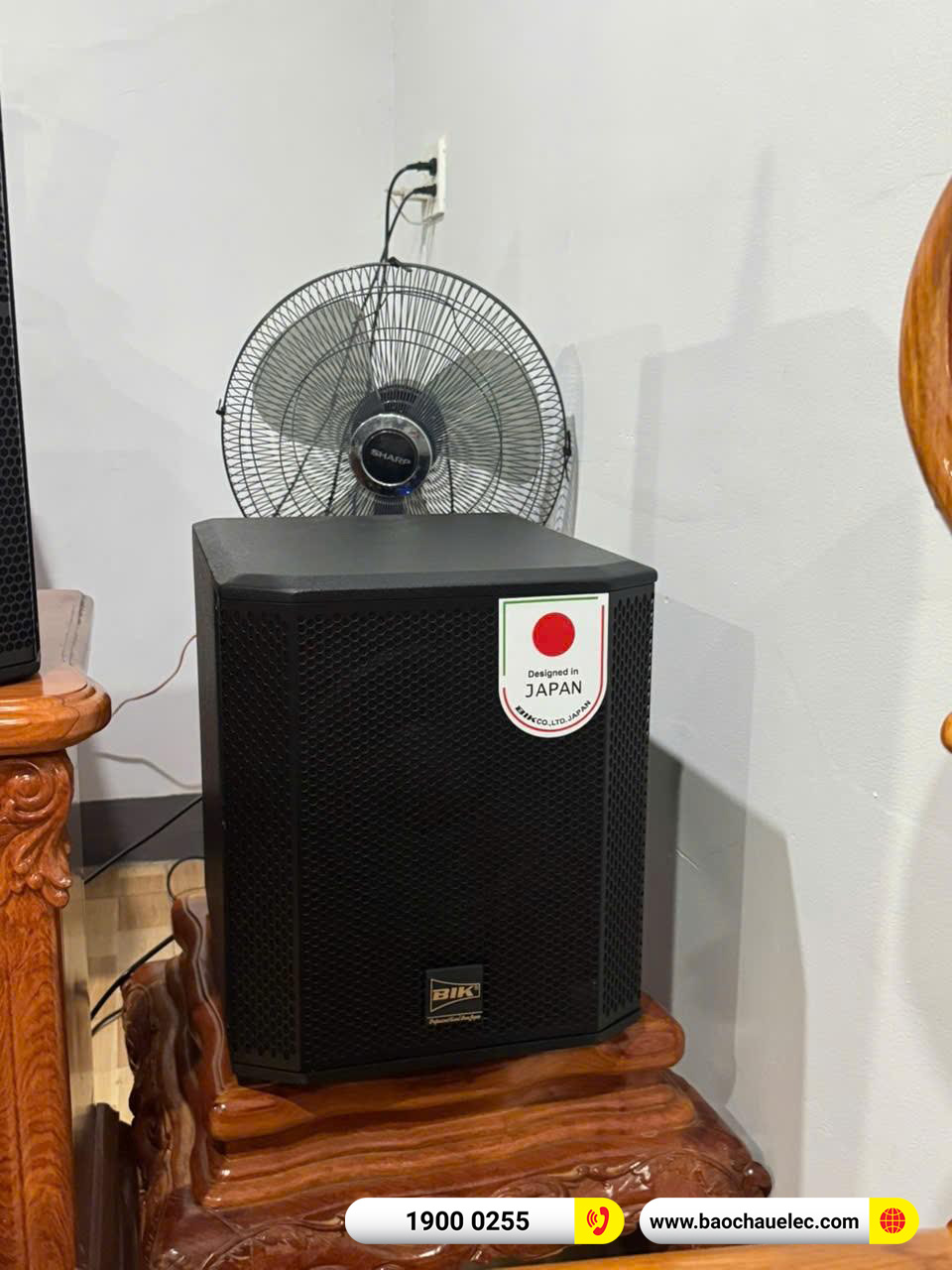 Lắp đặt dàn karaoke BIK hơn 40tr cho chị Phương tại Đồng Nai