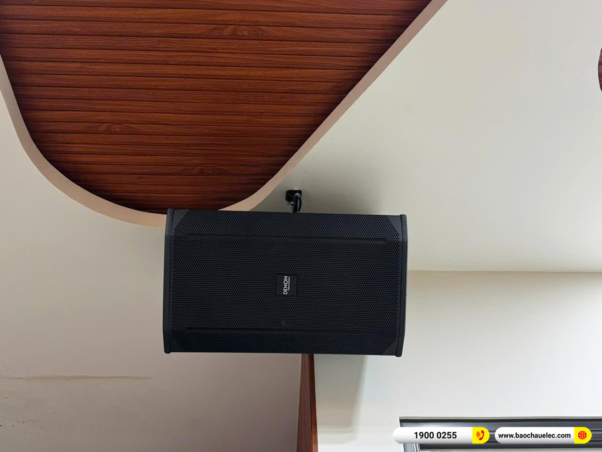 Lắp đặt dàn karaoke Denon hơn 121tr cho anh Trung tại Đồng Nai 