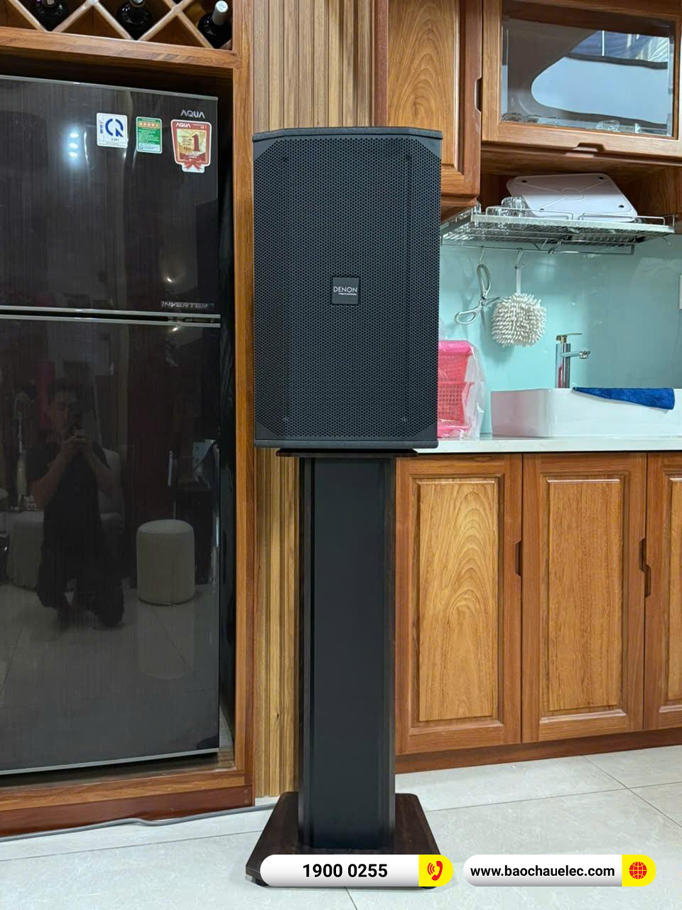 Lắp đặt dàn karaoke Denon hơn 121tr cho anh Trung tại Đồng Nai 