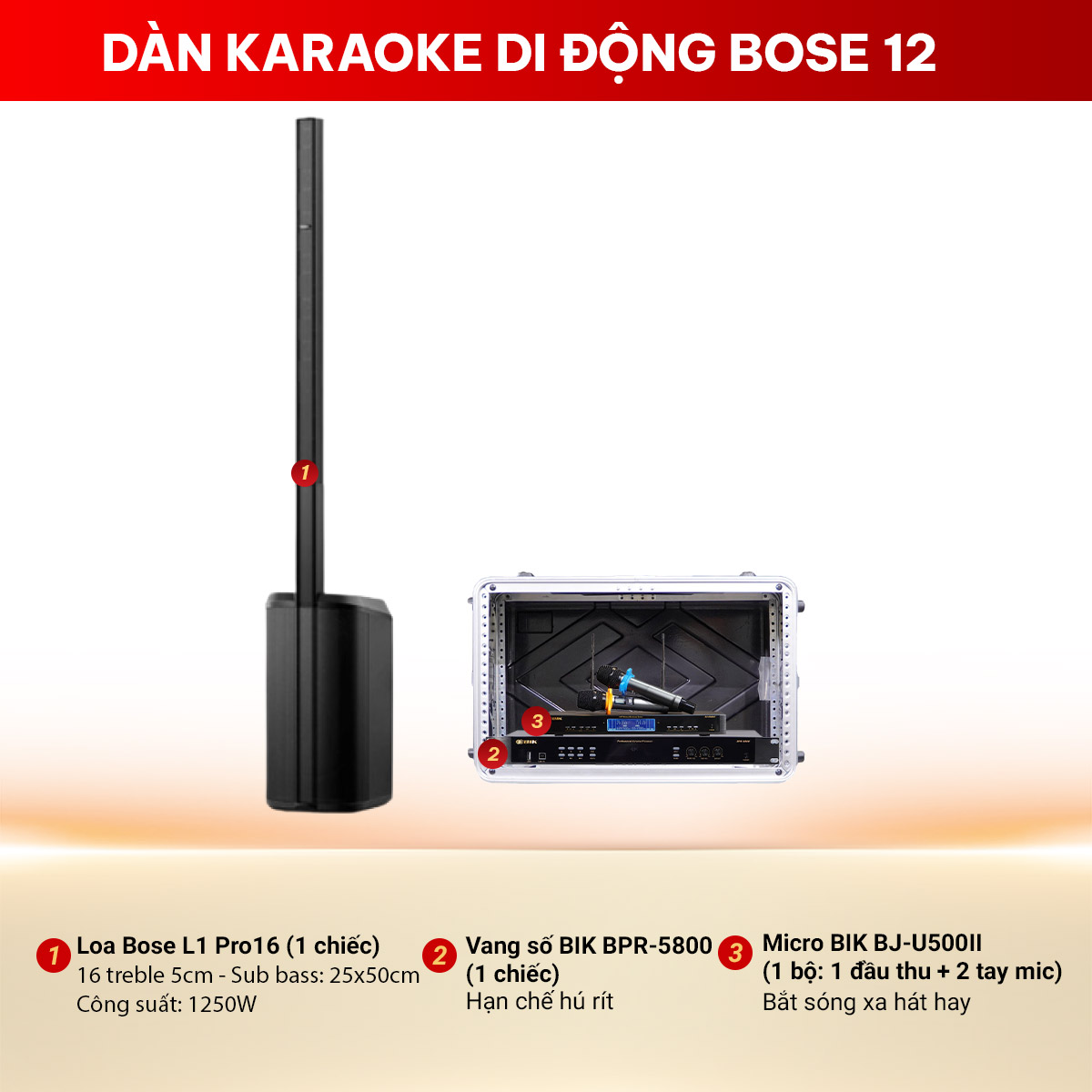 Dàn karaoke di động Bose 12