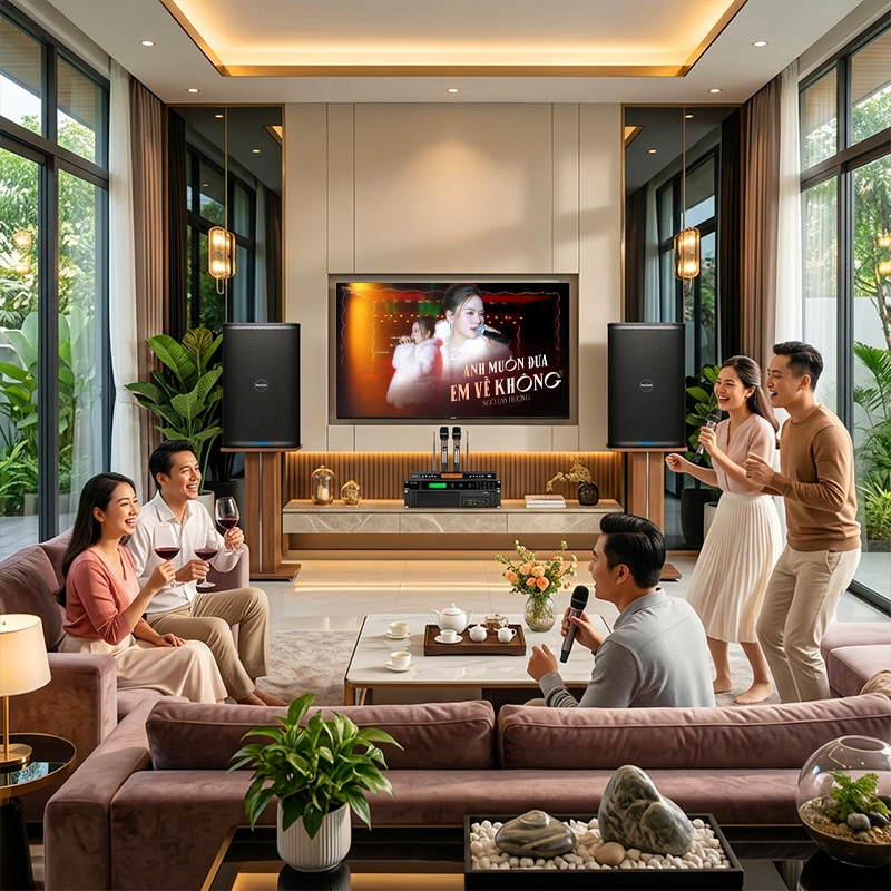 D&agrave;n karaoke đồng bộ Philips 07