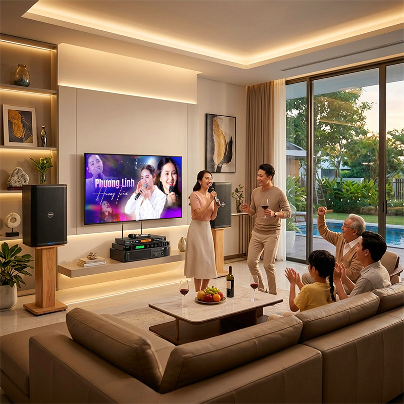 D&agrave;n karaoke đồng bộ Philips 07