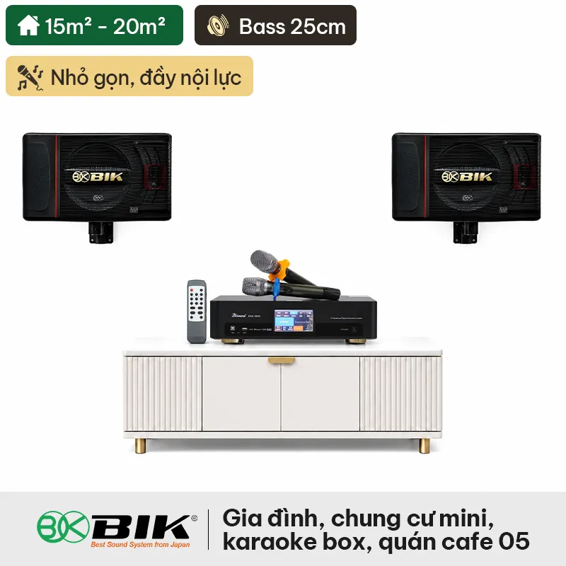 Dàn karaoke gia đình, chung cư mini, karaoke box, quán cafe 05