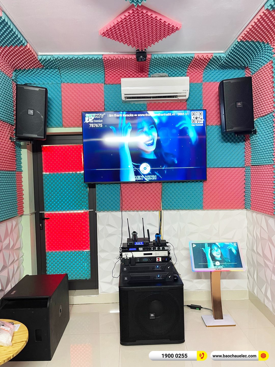 Lắp đặt dàn karaoke JBL hơn 97tr cho anh Giang tại Hà Nội