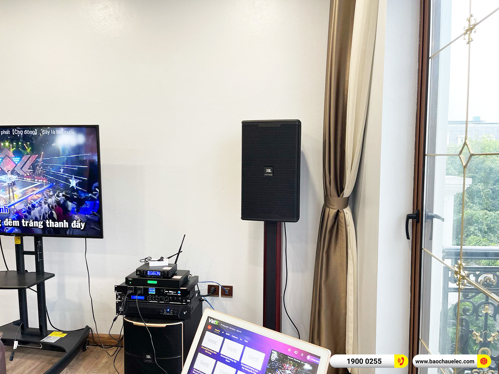 Lắp đặt dàn karaoke JBL gần 114tr cho anh Hùng tại Hà Nội