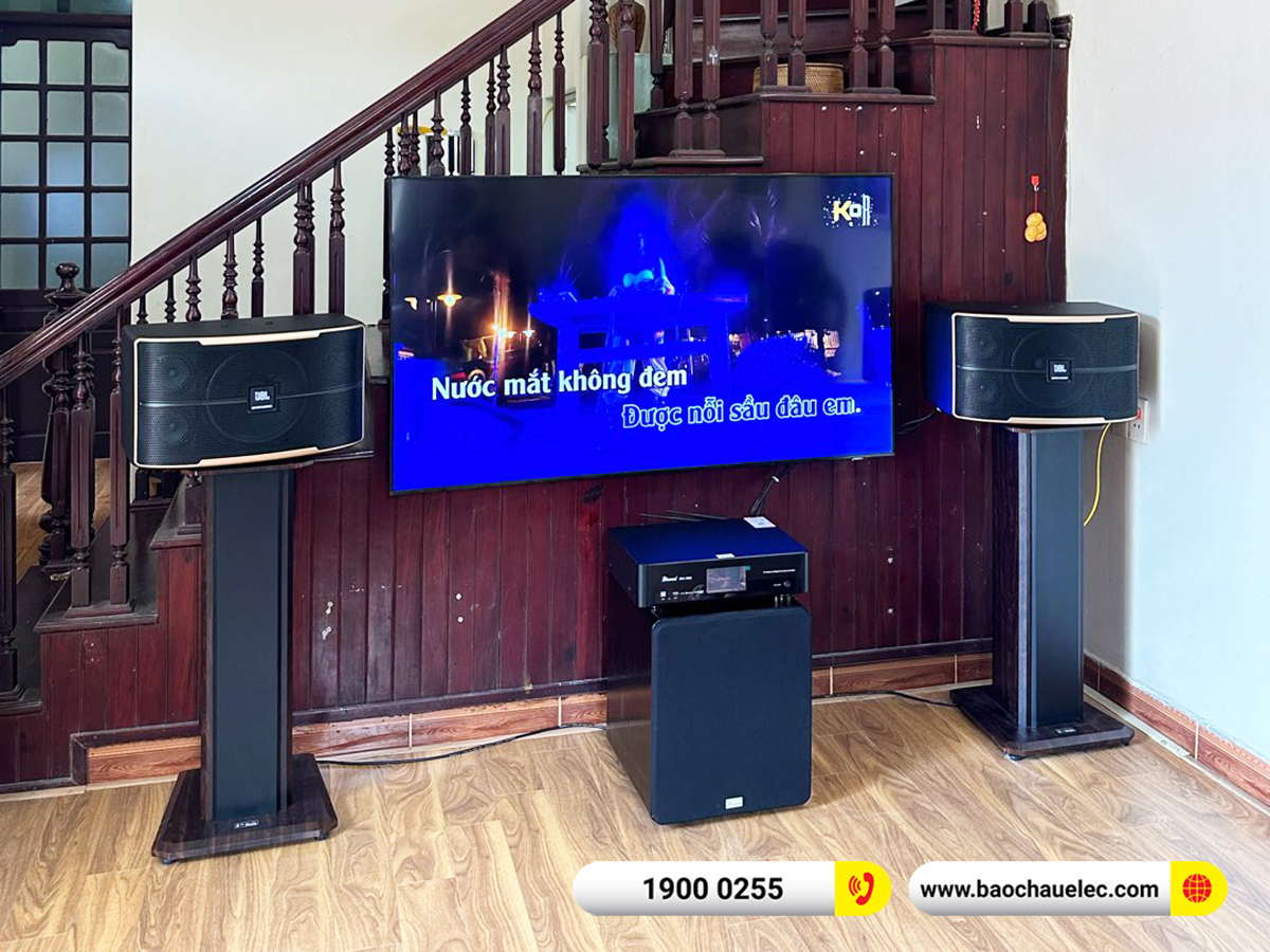 Lắp đặt dàn karaoke JBL hơn 30tr cho anh Sơn tại Hà Nội 