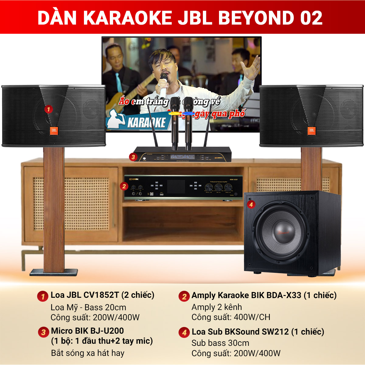 Dàn karaoke JBL Beyond 02