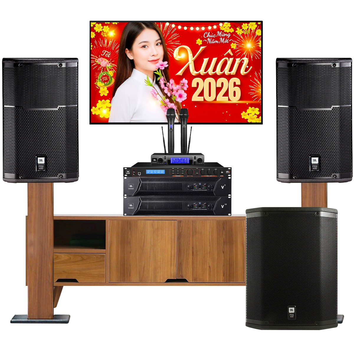 D&agrave;n karaoke JBL cao cấp 61