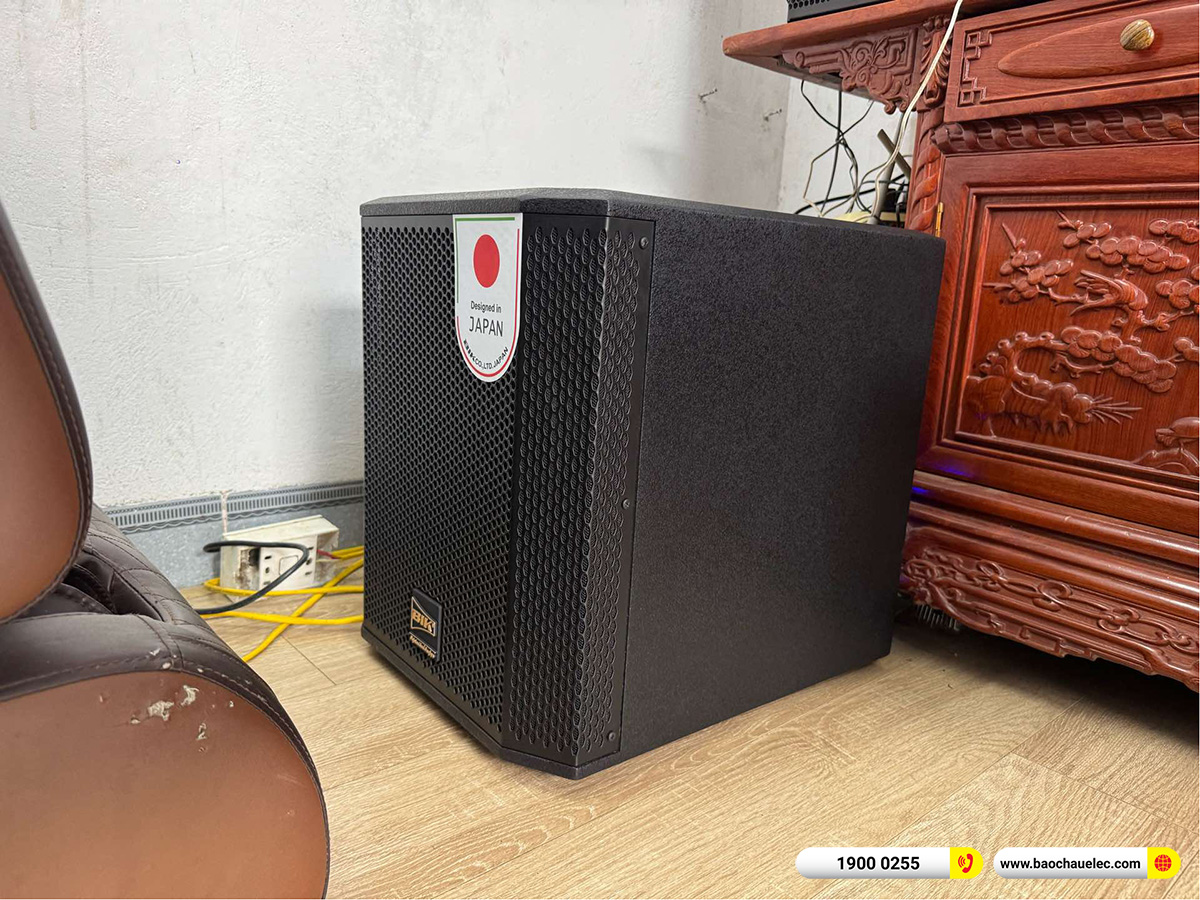 Lắp đặt d&agrave;n karaoke RCF hơn 60tr cho anh C&ocirc;ng tại H&agrave; Nội 