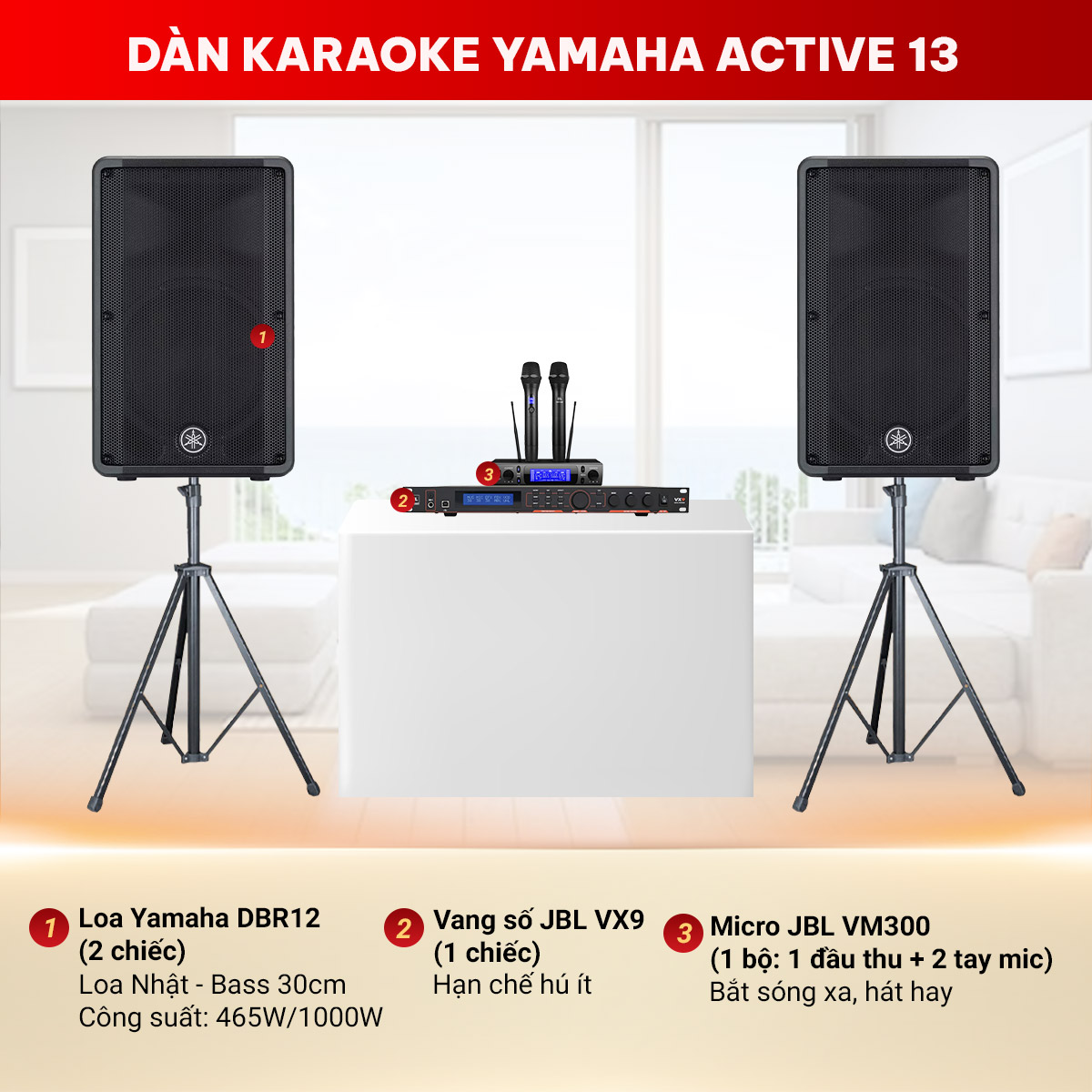 Dàn karaoke Yamaha Active 13