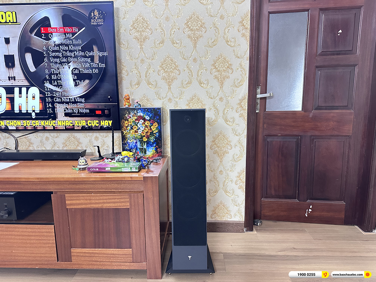 Lắp đặt d&agrave;n nghe nhạc Focal hơn 48tr cho anh Tuấn tại H&agrave; Nội 