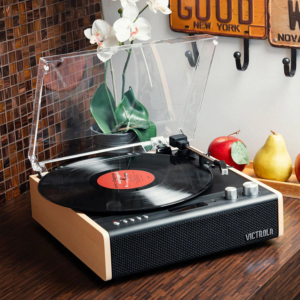 Đầu đĩa than Victrola Eastwood Bamboo