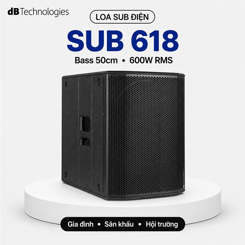 Loa sub điện dBTechnologies SUB618