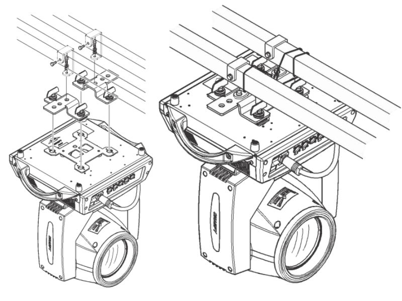 Đèn Beam Moving Bksound LS500