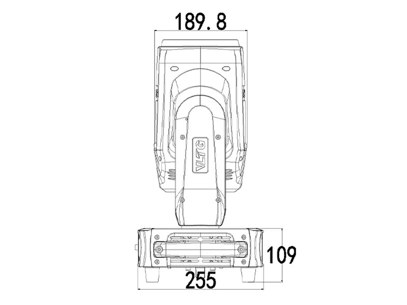 Đ&egrave;n Moving Head Mini VLTG TV-NE380