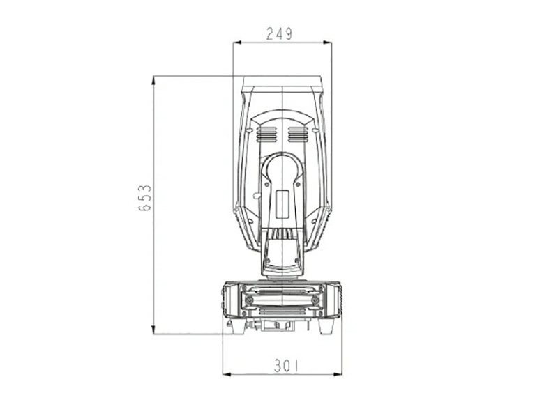 Đ&egrave;n Moving Head Beam TV-N500