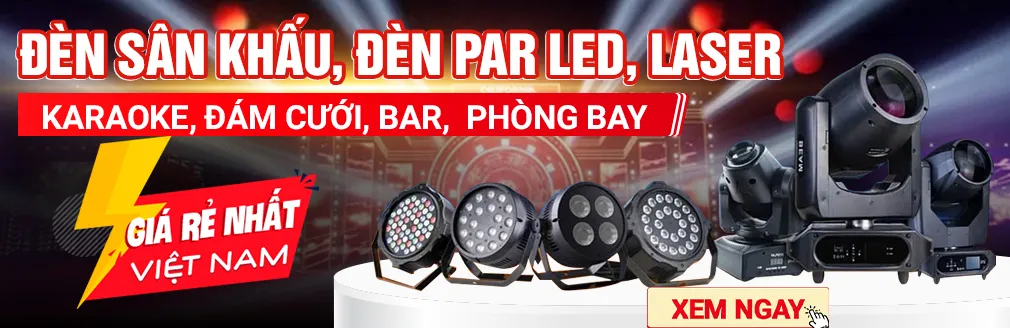 Đèn Sân khấu Par led Laser