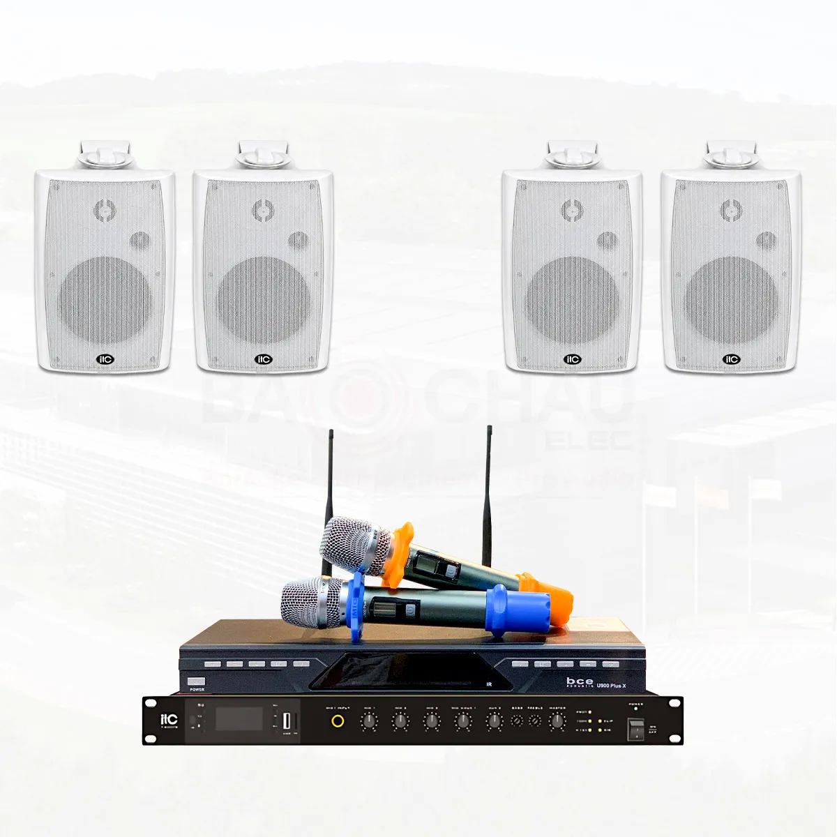 Hệ thống âm thanh nhà xưởng, thông báo nhạc nền 02