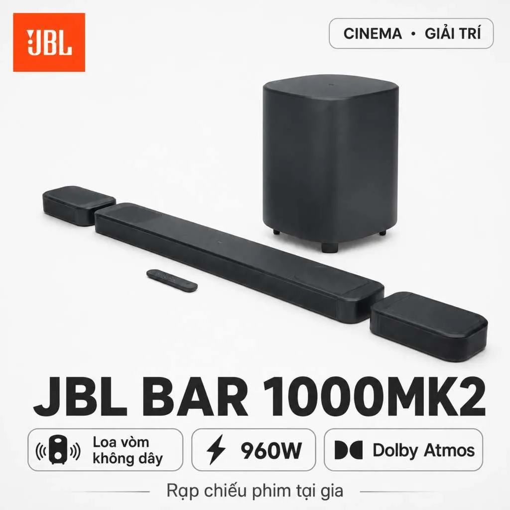 Loa Soundbar JBL 1000MK2