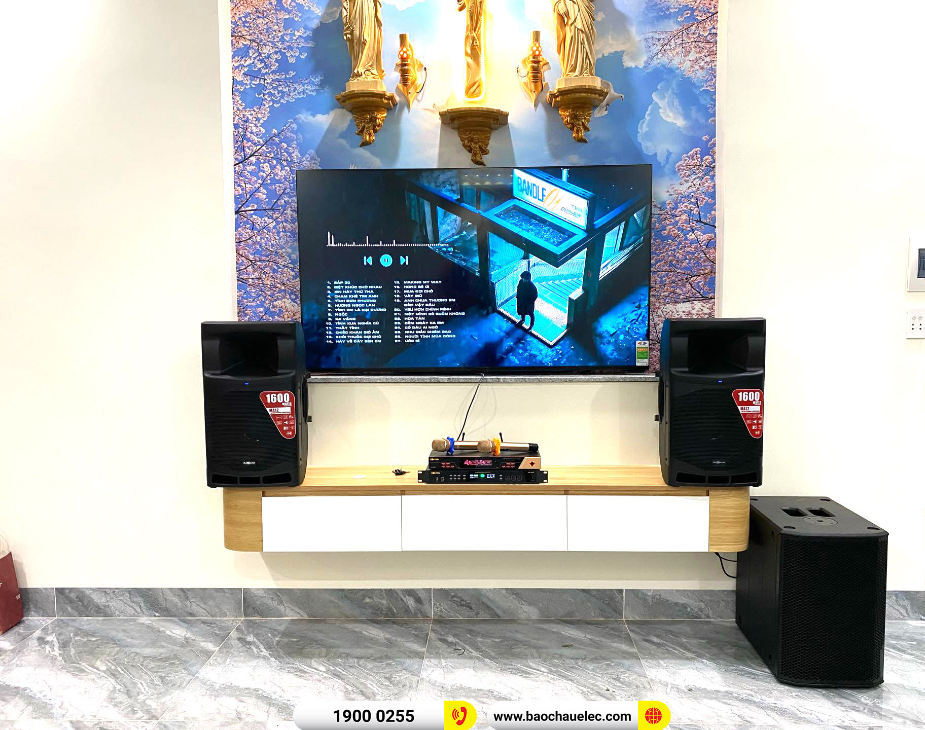 lắp đặt dàn karaoke Audiocenter