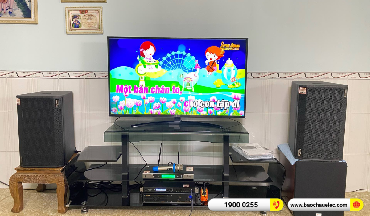 Lắp đặt dàn karaoke Denon hơn 38tr cho anh Hùng tại Đồng Nai