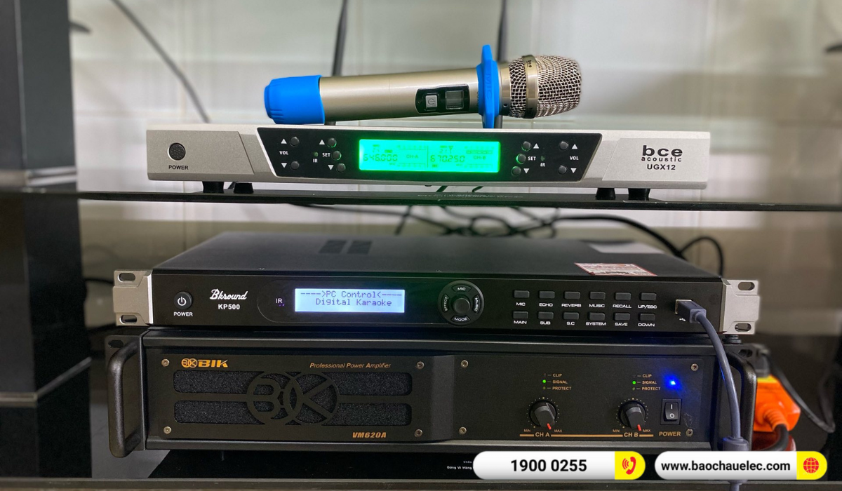 Lắp đặt dàn karaoke Denon hơn 38tr cho anh Hùng tại Đồng Nai