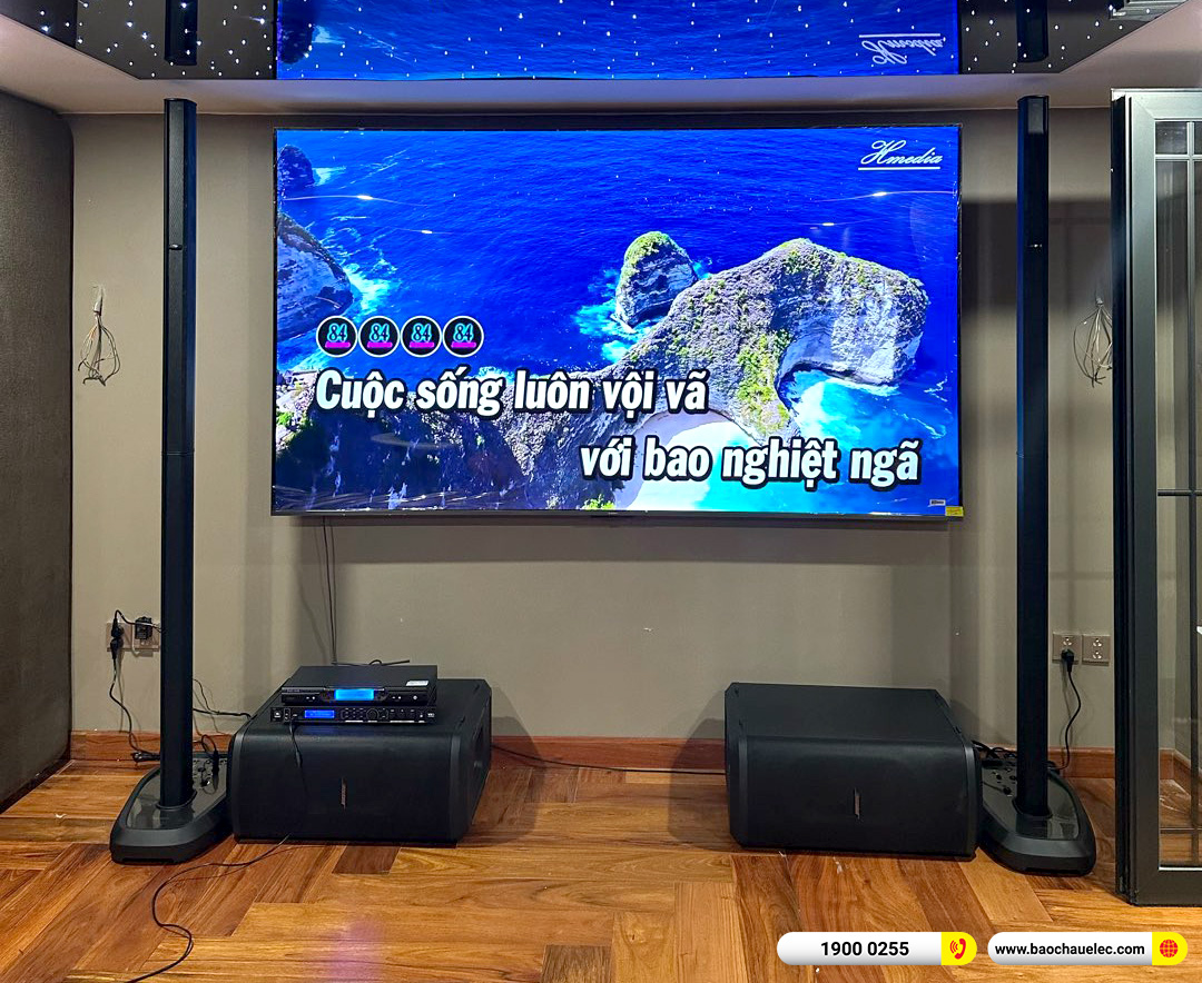 Lắp đặt dàn karaoke di động Bose