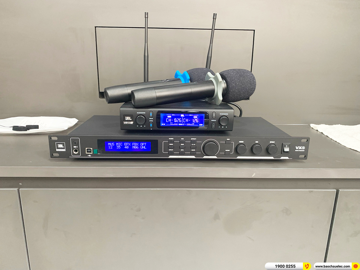 Lắp đặt dàn karaoke di động Bose gần 80tr cho cô Hòa ở TPHCM