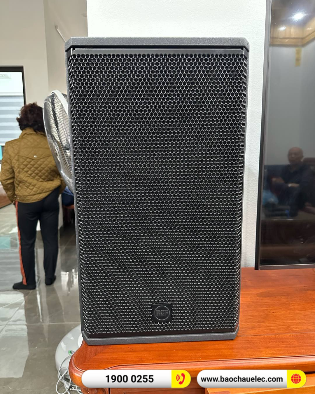 Lắp đặt dàn karaoke RCF hơn 133tr cho anh Hùng tại Hà Nội